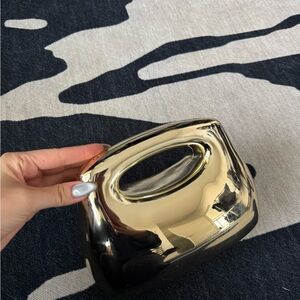 ASOS Shiny Gold Clutch